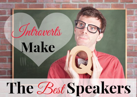 Embrace introversion as a public speaking strength