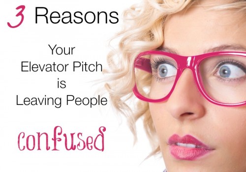 3 reasons your elevator pitch is leaving people confused